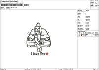 Photoline 2911 Embroidery File 6 sizes