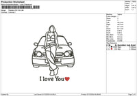 Photoline 2911 Embroidery File 6 sizes