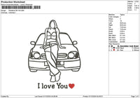 Photoline 2911 Embroidery File 6 sizes