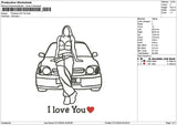 Photoline 2911 Embroidery File 6 sizes