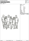 Photoline 0405 Embroidery File 6 sizes