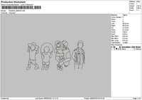 Photoline 0806 Embroidery File 6 sizes