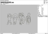 Photoline 0806 Embroidery File 6 sizes