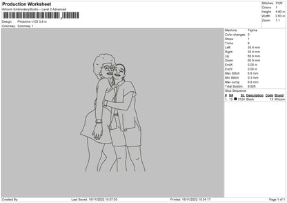 Photoline v103 Embroidery File 6 sizes