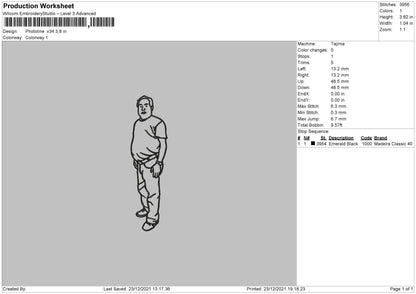 PhotoLine V34 Embroidery File 4 size