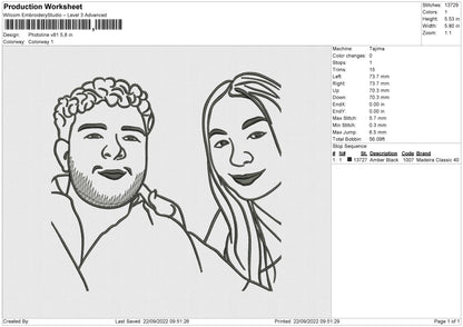 Photoline V81 Embroidery File 5 sizes