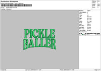 Pickletext Puff Embroidery File 6 sizes