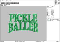 Pickletext Puff Embroidery File 6 sizes