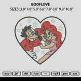 Gooflove Embroidery File 6 sizes