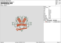 Quinterostext Embroidery File 6 sizes
