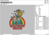 Rainbow1812 Embroidery File 6 sizes
