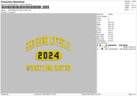 Redbank Text V2 Embroidery File 6 sizes