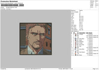 Reiner Braun Embroidery File 4 size