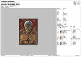 Reiner Titan Embroidery File 4 size