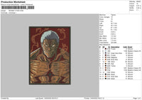 Reiner Titan Embroidery File 4 size