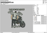 Ride Photoembro Embroidery File 6 sizes