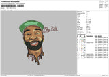 Riki Rick Embroidery File 4 size
