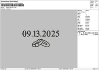 Rings 0913 Embroidery File 6 sizes