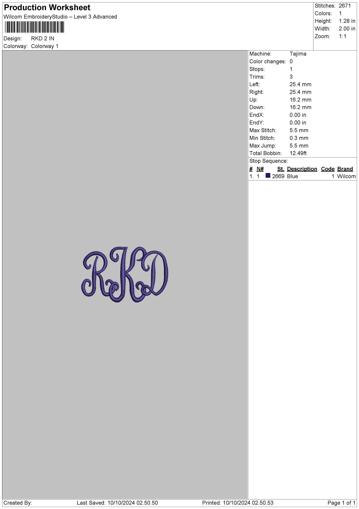 Hocotext Embroidery 3 Files
