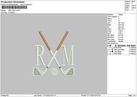 Rm Stick Embroidery File 6 sizes