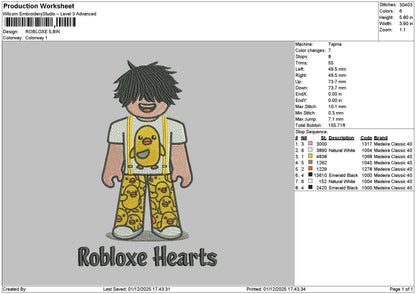 Heartstext 0112 Embroidery File 6 sizes