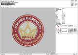 Rorimertext Embroidery File 6 sizes