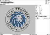 Royalcircle 2103 Embroidery File 6 sizes