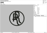 RR Embroidery File 4 size