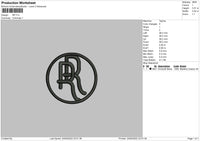 RR Embroidery File 4 size