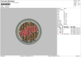 Ruckus Embroidery File 4 size