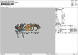 Rustezetext Embroidery File 6 sizes