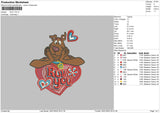 Ruv You Embroidery File 4 size
