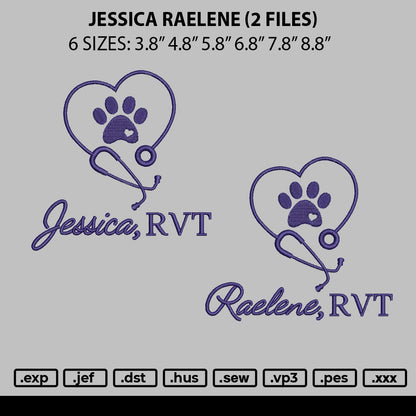 Jessica Raelene Embroidery 2 Files