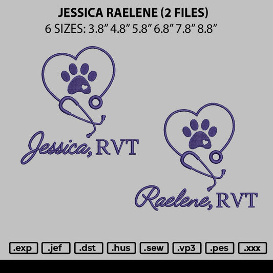 Jessica Raelene Embroidery 2 Files
