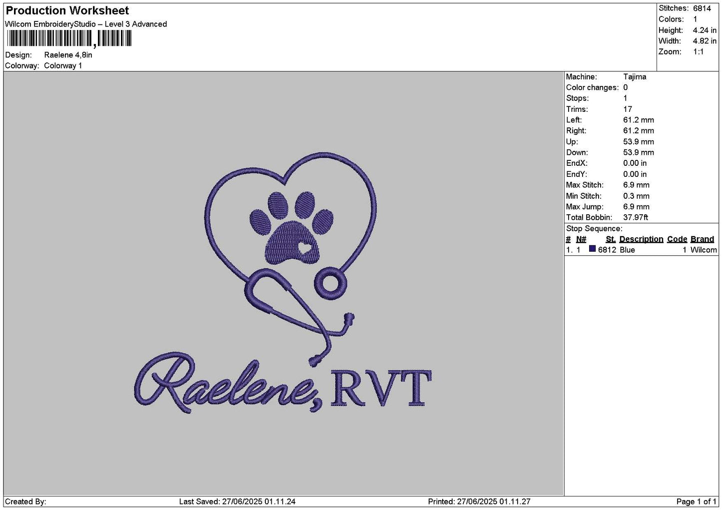 Jessica Raelene Embroidery 2 Files