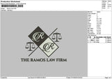 Ramostext Embroidery File 6 sizes
