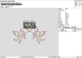 Ramostext Embroidery File 6 sizes