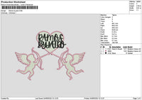 Ramostext Embroidery File 6 sizes