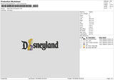 Dland Rapunzel Embroidery File 6 sizes