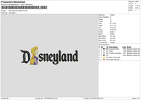 Dland Rapunzel Embroidery File 6 sizes