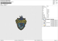Revenclaw Embroidery File 4 size