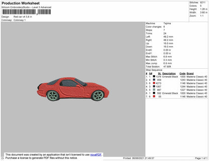 Red Car v4