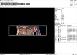 Reyna V Rectangle Embroidery File 6 sizes