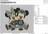 Ridermickey Embroidery File 6 sizes