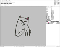 Rip N Dip Embroidery File 4 size