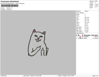 Rip N Dip Embroidery File 4 size