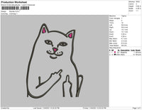 Rip N Dip Embroidery File 4 size