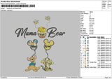 Tiger Chibi 02 Embroidery File 6 sizes