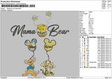 Tiger Chibi 02 Embroidery File 6 sizes