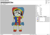 Character2212 Embroidery File 6 sizes